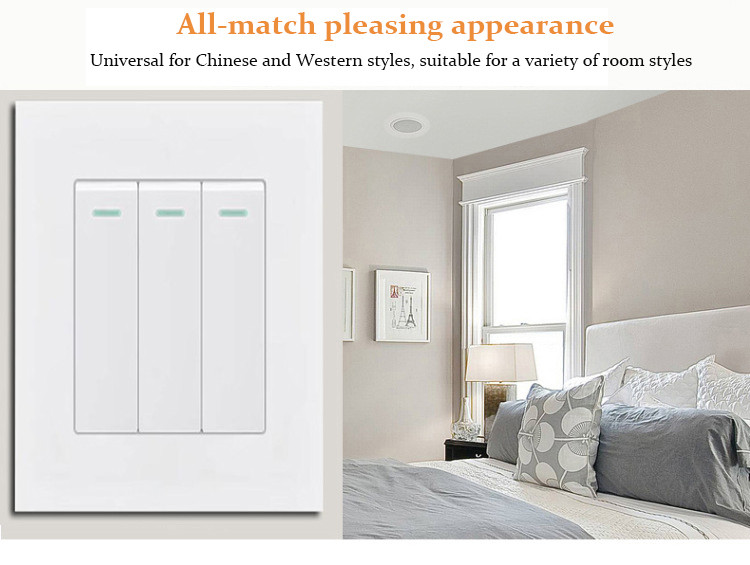 13A 86 single UK standard wall plug Hong Kong-style Macau socket a 3 pins wall mount switch power plug