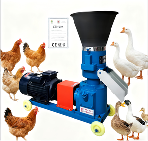 Pollos de aves de corral en miniatura, Cerdos, Vacas, Animales, Productos granulares, Fabricación, Granulador, Máquina procesadora de piensos - Product Image 1