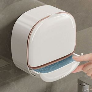 Support mural pour savon en barre en ABS, sans perçage, pour douche, salle de bain, baignoire, évier de cuisine, avec drain, durable et écologique - Product Image 5