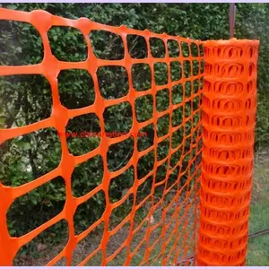 सस्ते नारंगी सुरक्षा बाड़ निर्माण स्थल ने चेतावनी दी नेट प्लास्टिक बाड़ को चेतावनी