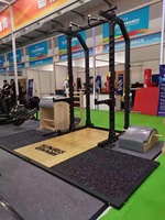 Rack de musculation Smith commercial avec plateforme de levage de poids |   Équipement de musculation multifonctionnel pour la salle de sport