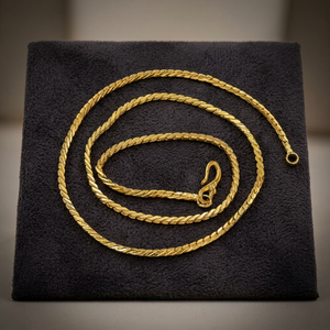Wholesale Women's 14K 18K 24K Micro <b>Gold</b> Plated <b>Snake</b> Link <b>Chain</b> Necklaces Traditional Fashion Daily Wear for Wedding Occasions - Product Image 2