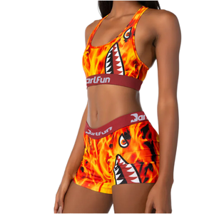 Prix d'usine OEM ODM Soutien-gorge de sport grande taille à maintien élevé pour la course et Culottes sans couture Fabricant - Product Image 6