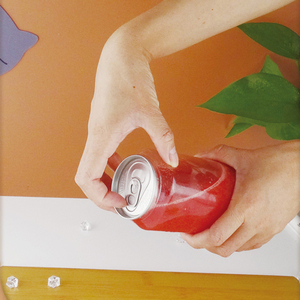 500ml nhựa dễ dàng mở có thể chai nhựa bao bì nhựa Jar nhôm Pet Pop có thể với Dễ dàng mở kết thúc với niêm phong máy - Product Image 3