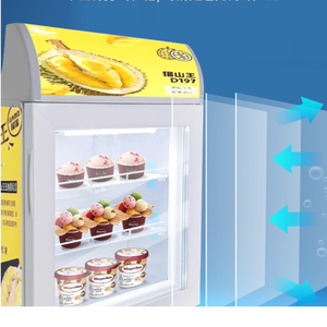 Mini Vetrina Refrigerata per Gelato Haagen-Dazs, Espositore Commerciale per Yogurt Fritto - Product Image 2
