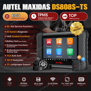 MaxiDAS DS808S TS <b>Auto</b> <b>System</b> Diagnostic Tablet With Mini VCI Car TPMS Sensor Professional Vehicle OBD 2 Scanner Tools - Product Image 3