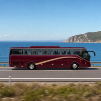 Bus électrique Tenglong de 11 mètres, 48 places, autonomie de 450 km, bus de luxe
