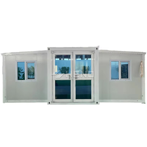 Casa Mobile Pieghevole a Doppia Ala per Aree Sceniche, Estensione Integrata Portatile, Container per Attività Esterne in Acciaio - Product Image 4