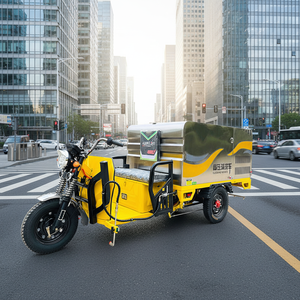 2025 nouveau produit <span class=keywords><strong>le</strong></span> <span class=keywords><strong>plus</strong></span> populaire Machine de nettoyage de route de parc de camion de lavage à haute pression à trois roues - Product Image 4