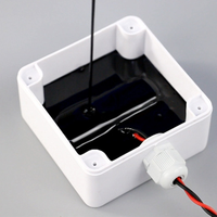 Borzer 0.5W 1:1 adhésif composé d'empotage de mastic conducteur thermique en silicone noir pour éclairage LED de onduleur de batterie