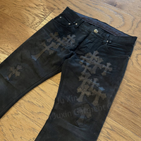Jeans personnalisés de créateur pour hommes, patchs de broderie appliqués, pantalons, jeans en denim, moto pour hommes, femmes, hip-hop de rue