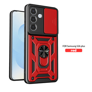 Étui de téléphone antichoc NJCASE Armor Design TPU+PC pour <span class=keywords><strong>Redmi</strong></span> 15C/14C/13C/12C pour S26 Plus avec support magnétique - Product Image 2