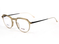 Lunettes de vue unisexes rétro en forme de cœur avec branches métalliques et logo personnalisé sur monture optique en acétate