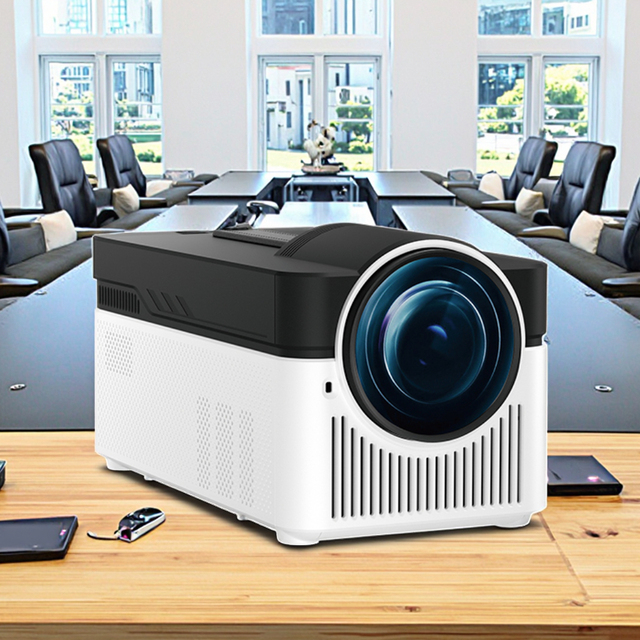 JUNUO Mini Projector Short Throw 8k Proyector Android 11 Hy450 hd 1080p Home Theater Video Smart Portable Projector