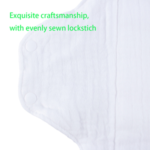 Serviette hygiénique respirante en gaze de coton ailée, douce pour la peau, avec protection anti-<span class=keywords><strong>fuites</strong></span>, super absorbante, pour femmes, hommes et usage en cas d'incontinence, adaptée à tous les âges. - Product Image 4