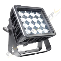 Projecteur LED Par carré 16x15W RGBWA+UV 6-en-1 étanche IP65 pour éclairage de scène extérieur
