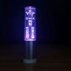 DMX Remote Control Field Controlled Luminous Solid Rechargeable <b>Charging</b> 15 Color Light Bar Desk Bar Decoration Table <b>Lamp</b> Light - Product Image 2
