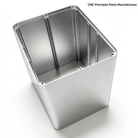 Boîtier de batterie au lithium en aluminium anodisé OEM, boîtier en aluminium embouti sur mesure avec finition brossée, conçu pour le stockage d'énergie