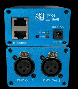 Madmapper Nhà cung cấp cung cấp 512 kênh tiêu chuẩn <span class=keywords><strong>DMX</strong></span> <span class=keywords><strong>LED</strong></span> Dimmer Hướng dẫn sử dụng chuyển đổi <span class=keywords><strong>2</strong></span> Ethernet <span class=keywords><strong>artnet</strong></span> <span class=keywords><strong>DMX</strong></span> 4 Vũ trụ DJ điều khiển - Product Image 5