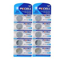 3v 210mAh de litio de LiMnO2 moneda botón batería CR2032
