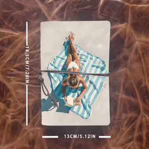 Bloc de notas A6 adecuado <span class=keywords><strong>para</strong></span> notas de codificación de estudiantes de informática e ideas de algoritmos con mujer <span class=keywords><strong>Bikini</strong></span> toalla libro playa Printe - Product Image 4