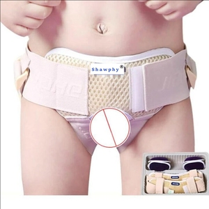 เข็มขัดไส้เลื่อนสองด้านสำหรับผู้ชายเข็มขัดไส้เลื่อนขาหนีบสำหรับเด็กและหลังผ่าตัดสายรัดขาหนีบเข็มขัด2เซ็ต/ถุง - Product Image 1