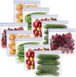 สินค้าขายดีปี 2024 ถุงเก็บของ Peva แจกตัวอย่างฟรี ถุงเก็บของแบบมีเชือกผูก Peva เกรดสำหรับอาหาร - Product Image 1