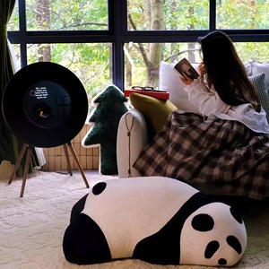 Sillón Moderno de Tela <span class=keywords><strong>Poo</strong></span>-<span class=keywords><strong>Poo</strong></span> Bear, Suave, para Apartamento, Centro Comercial, Dormitorio, Vestíbulo de Hotel, Sala de Estar, Ocio, Niños, Panda - Product Image 4