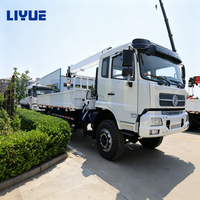 Nouvelle Arrivée Grue à flèche droite 16 tonnes Châssis 6x4 420 CV Couple de levage élevé pour site minier