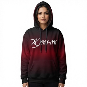 Sweat à capuche unisexe oversize tendance urbaine avec motif brodé imprimé pour un streetwear contemporain - Product Image 1