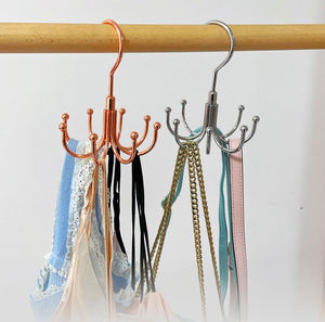 8-Claw Metal Belt & Handbag Hanger – Multi-Purpose Organizer for Closet, <b>Wardrobe</b>, Home – Space-Saving, Durable Storage Rack - Product Image 5