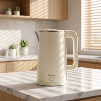 Bouilloire électrique portable personnalisable de 2,3 L, 1500 W, en plastique, pour la maison, la cuisine, la voiture, le thé en plein air