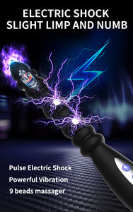 Perles anales Produits sexuels Vibrateur de prostate pour hommes Stimulateur électrique doux à main pour hommes et femmes Vibrateur de point G Orgasme - Product Image 4
