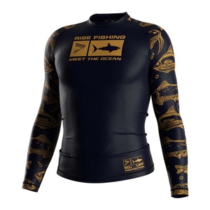 T-shirt de protection solaire UPF 50 à manches longues pour la pêche et l'alpinisme, personnalisable avec logo, style surf et pêche - Product Image 1