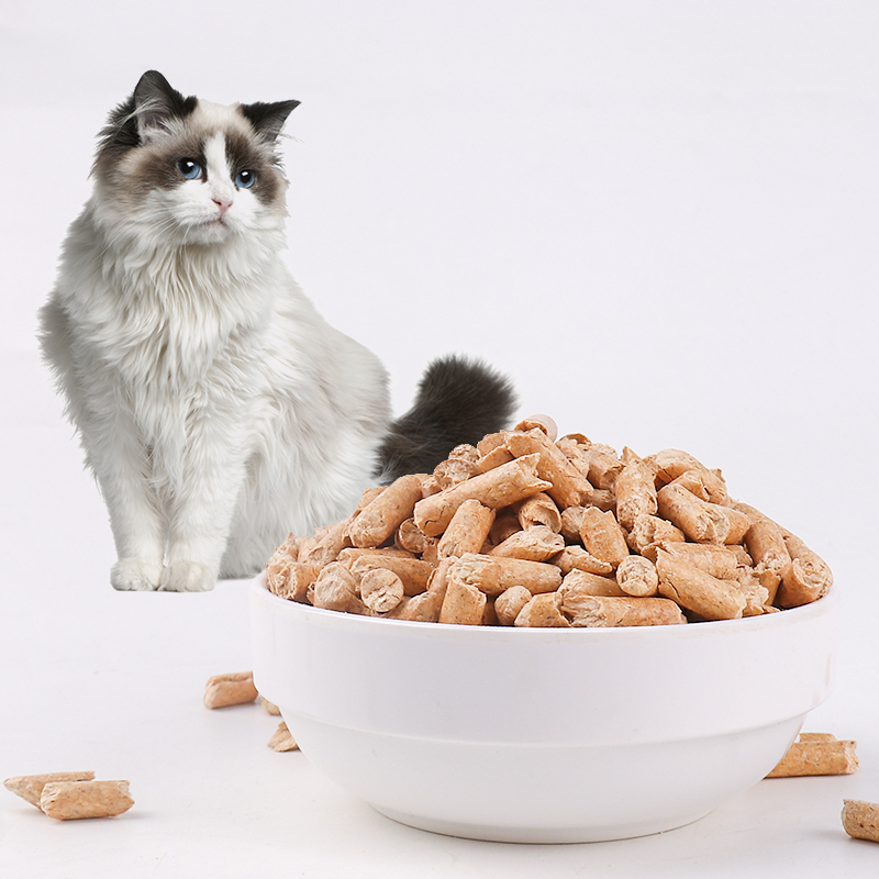 taotaohui Pine Wood Cat Litter | Eco-Friendly, Clumping, Dust-Free Cat Sand