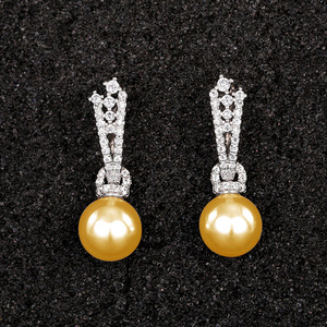 Orecchini a Clip Effetto Perla Vintage per Donne, Eleganti Gioielli per Orecchie in Stile Francese alla Moda - Product Image 3