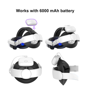 Para <span class=keywords><strong>Oculus</strong></span> <span class=keywords><strong>Quest</strong></span> 3, accesorios, correa para la cabeza, extensión adecuada, sombreros de élite cómodos, reduce el peso para cambiar los sombreros - Product Image 5