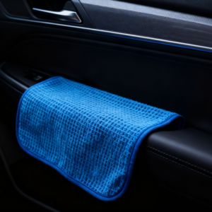 31. Paño Moderno Azul Claro Sin Pelusa para Cuidado Automotriz, Tapete para Piso de Auto, Paño Absorbente para Limpiar Entradas Deportivas - Product Image 2