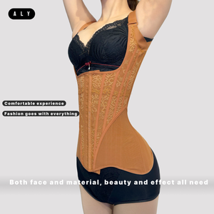 Taille formateur Corsets Shapewear pour femmes ventre contrôle ceinture entraînement avec bretelles réglables Faja Shapewear - Product Image 4