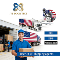 Agente de Envío Express a Estados Unidos DDP DDU Puerta a Puerta, Transitario, Servicio de Logística, Exportación, Entrega, Consolidación, FBA