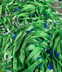 3トン イエロー ポリエステル製 丸型スリング ウェビング フラットリフティングストラップ 重量物吊り上げ用 - Product Image 4