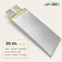 Аккумуляторная батарея ULi Semi-Solid State NCM в мягком корпусе, высокая емкость 30Ач 4.2В, с функцией отключения заряда, сверхлегкий аккумуляторный блок для БПЛА