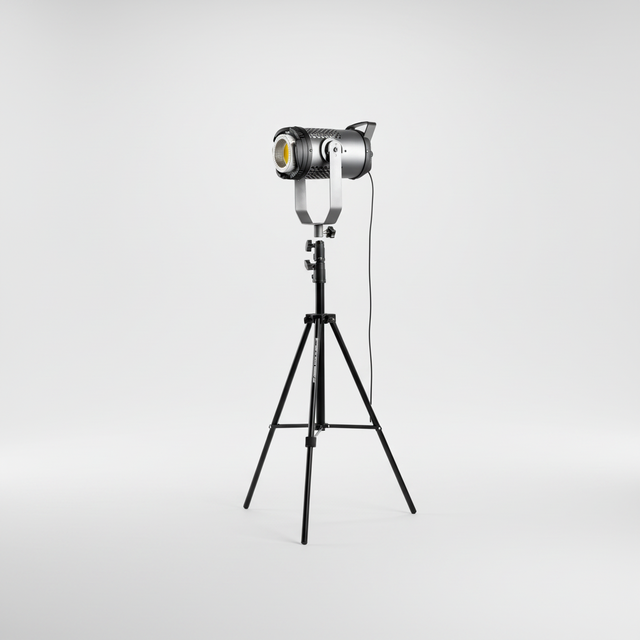 300W U Mount APP Control Adjustable 2800-6800K Bi-Color Continuous Video Lamp Metal Construction for Professional Photography