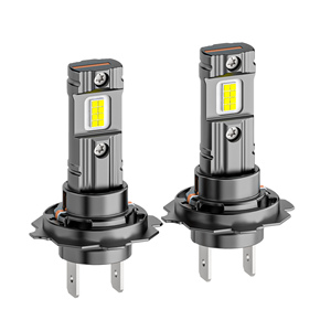 หลอดไฟโปรเจคเตอร์ <span class=keywords><strong>LED</strong></span> รุ่น SANVI F8 <span class=keywords><strong>Mini</strong></span> สำหรับไฟหน้ารถยนต์ H7 H11 9005 9006 9012 34W 6000K แบบเสียบใช้งานได้ทันที ชุดดัดแปลงไฟหน้ารถยนต์ - Product Image 1