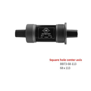 [Gineyea] Boîtier <span class=keywords><strong>de</strong></span> pédalier carré pour vélo <span class=keywords><strong>de</strong></span> montagne avec vis étanches, coque filetée BSA BB73-68, roulement scellé 113mm - Product Image 4
