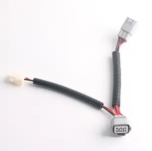 Oem Leverancier Aangepaste Auto Auto Platte Lint Kabel Assemblage Molex Jst Amp Elektronische Connector Kabelboom
