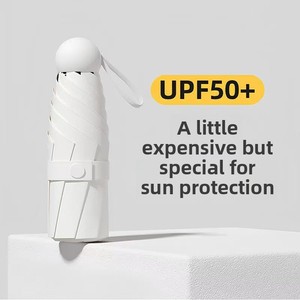 Sombrilla de Protección Solar UV para Automóvil, Portátil, Manual, de Doble Capa, de Acero Negro, con Protección UPF50+ - Product Image 4