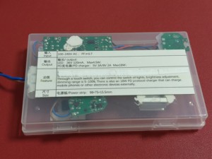 <span class=keywords><strong>Led</strong></span> pcba nhà máy tùy chỉnh TPE-C 18W PD sạc trình điều khiển miễn phí Hỗ trợ kỹ thuật thiết kế linh kiện điện tử giải pháp cho đèn - Product Image 2