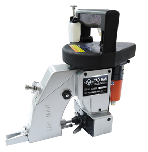 YAOHAN Machine à coudre portable haute vitesse pneumatique pour sacs de riz, point de chaînette à une aiguille avec coupe-bord intégré - Product Image 1