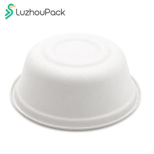 LuzhouPack Amostras Grátis Biodegradável <span class=keywords><strong>Pet</strong></span> Bowls Compostable Cat Dog Food Water Feed Bagaço para Camping - Product Image 5